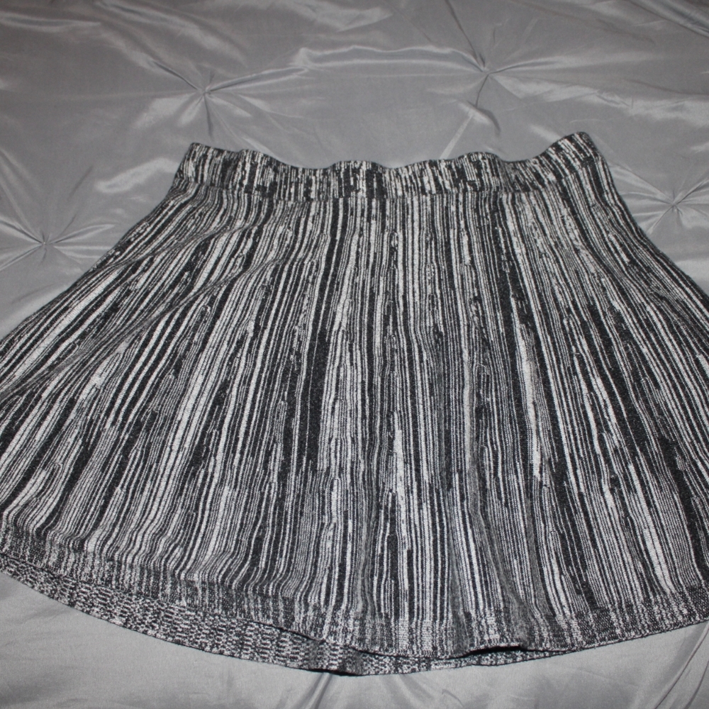 Candies Striped Skater Skirt